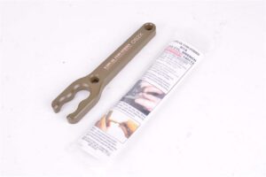 Gas Cylinder Wrench, Oversized, OS2X, Sadlak, Aluminum, OD Green