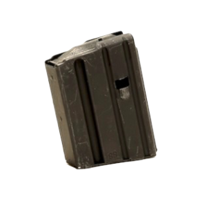 Magazine, AR, 5 Round, Stainless Steel, Anti-Tilt Follower, CrSi Spring, Black Finish